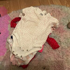 15 9-12 Month Short Sleeve Onesies